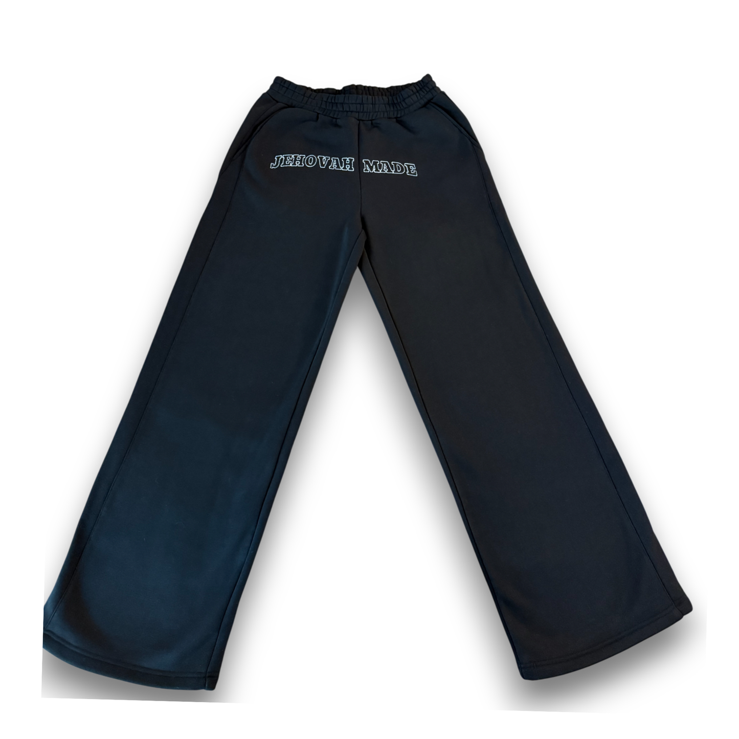 Black Jehovah Made Pants