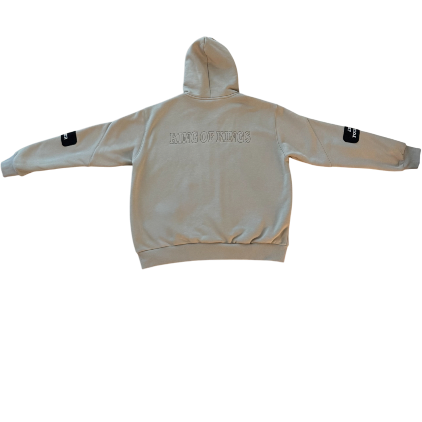 Greige Jehovah Made Zip-Up